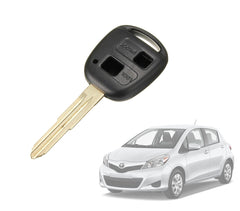 Coque de clé verrouillage télécommande 2 boutons à distance pour voiture Toyota