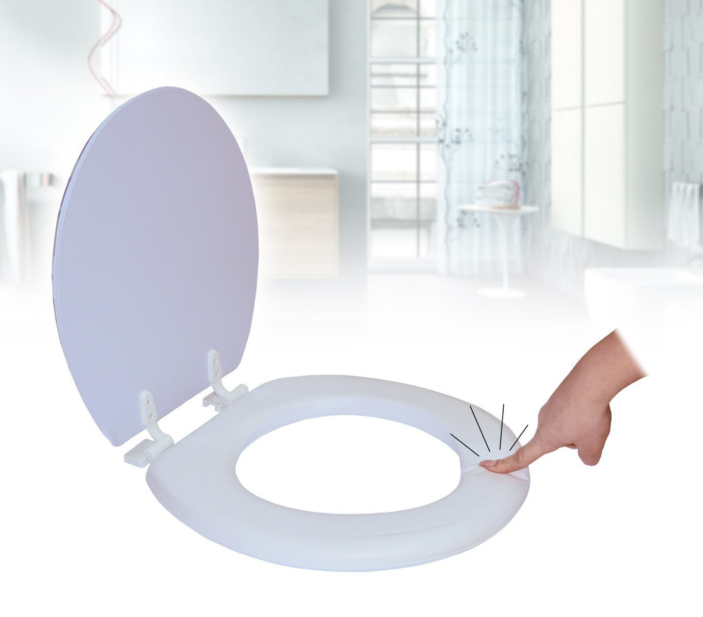 2416 Abattant pour WC universel pour la cuvette des toilettes plusieurs motifs