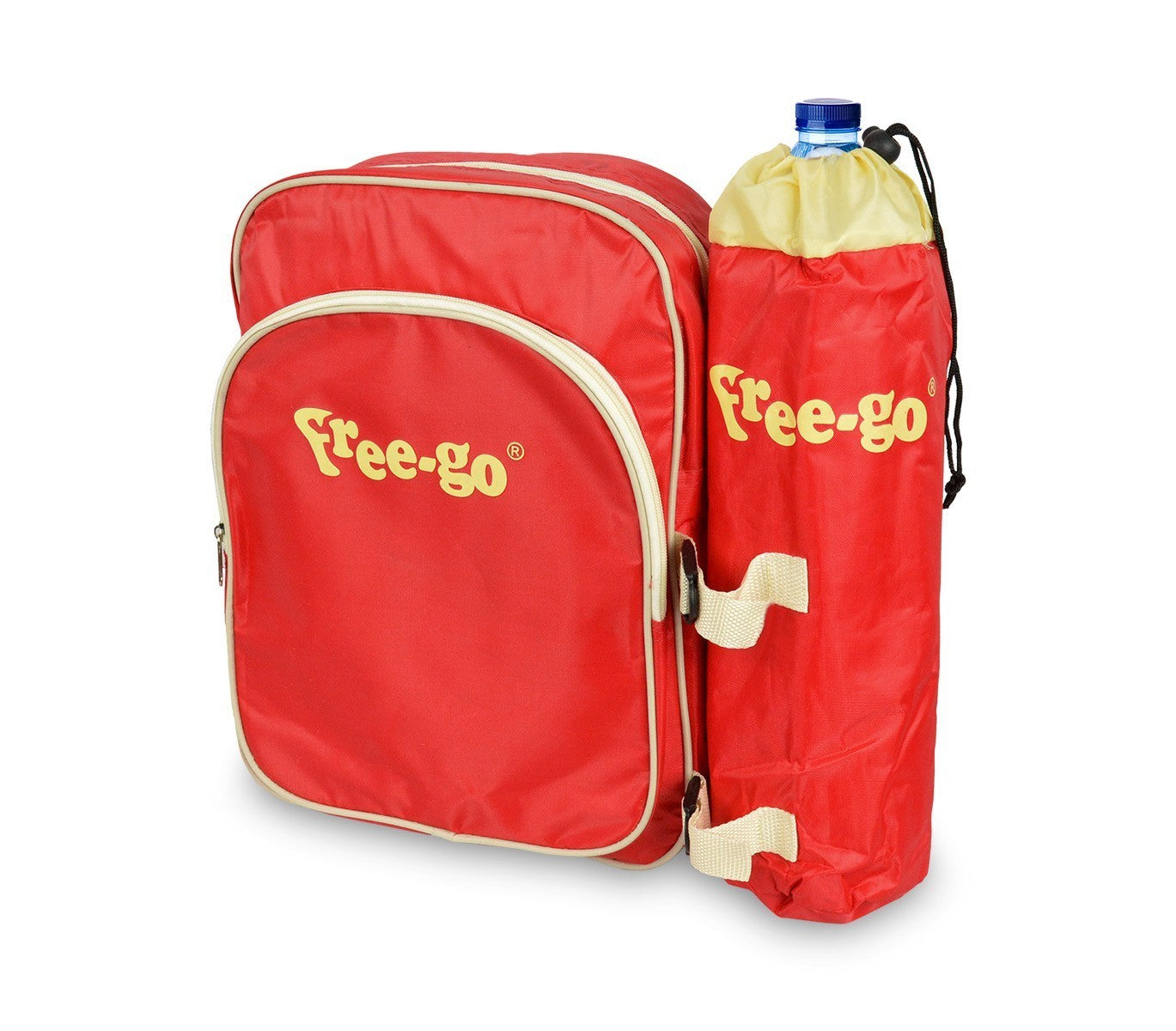 2502T Sac à dos isotherme Free-go avec support pour bouteille et poche frontale