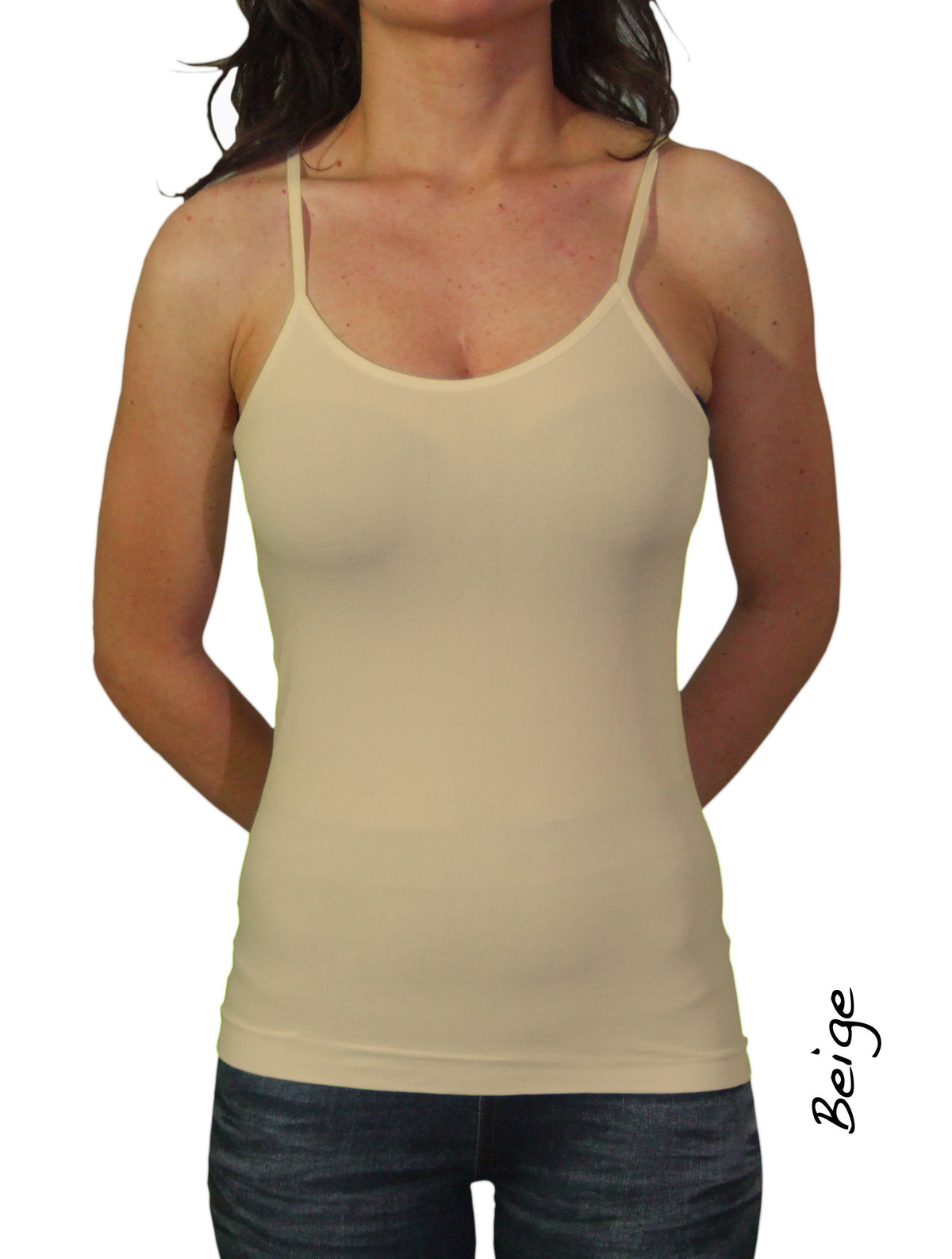Débardeur fines bretelles slim fit pour femme confortable en plusieurs couleurs
