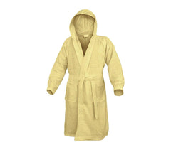 Peignoir STAR unisexe Young Coveri avec capuche et poches 100% coton 