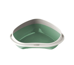 105355 Bac à litière d'angle pour chats SHUTTLE ANGOLARE 49cm plusieurs couleurs