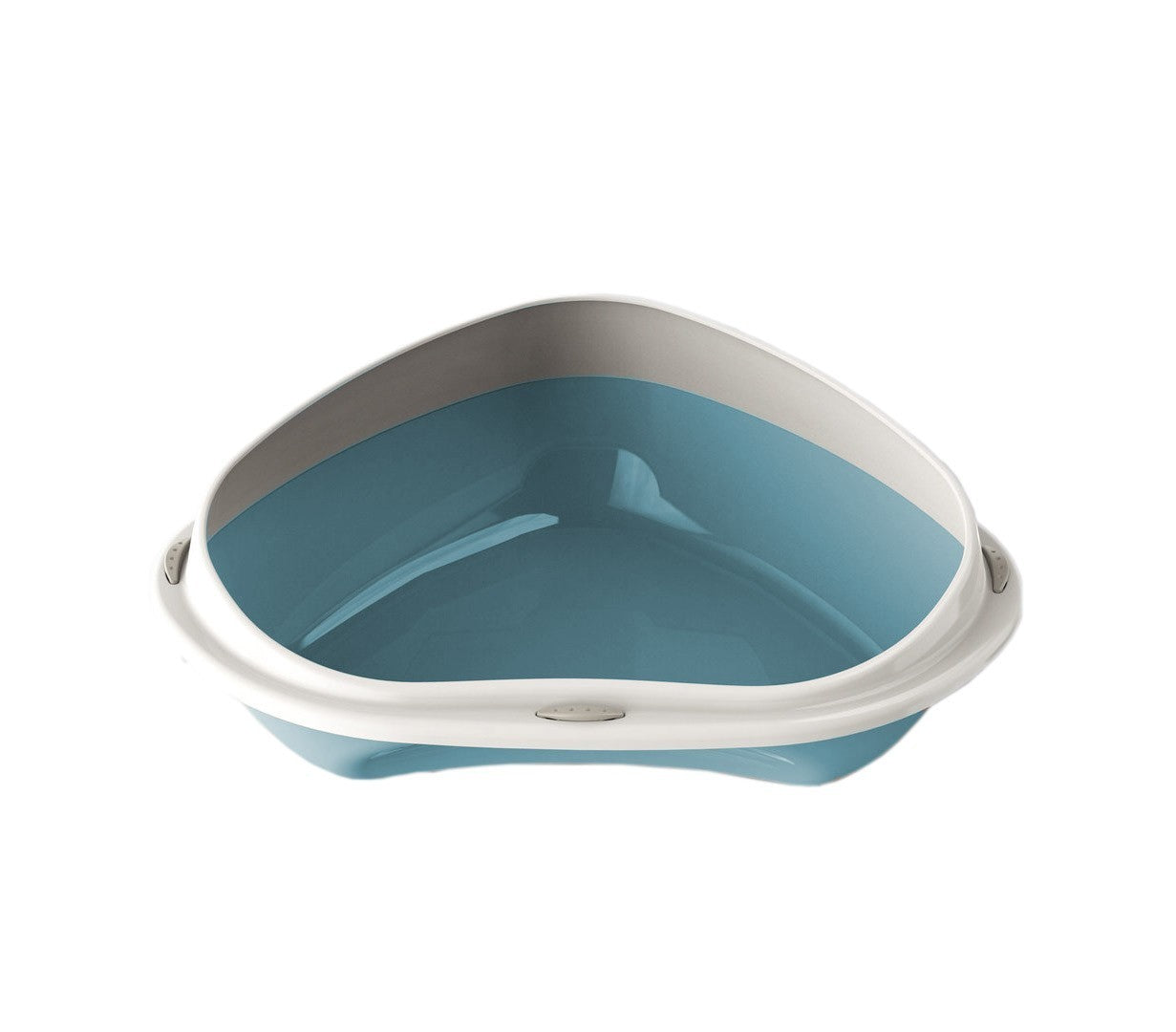 105355 Bac à litière d'angle pour chats SHUTTLE ANGOLARE 49cm plusieurs couleurs