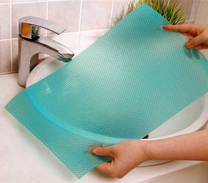 4220 Lot de 3 tapis de réfrigérateur anti-humidité fruits et légumes