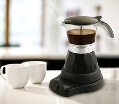 700010 Cafetière électrique moka DENISE 3 tasses DICTOLUX 400W  pratique rapide