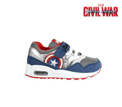 2300002599 Baskets à scratch pour enfant Captain America idéal pour l'école