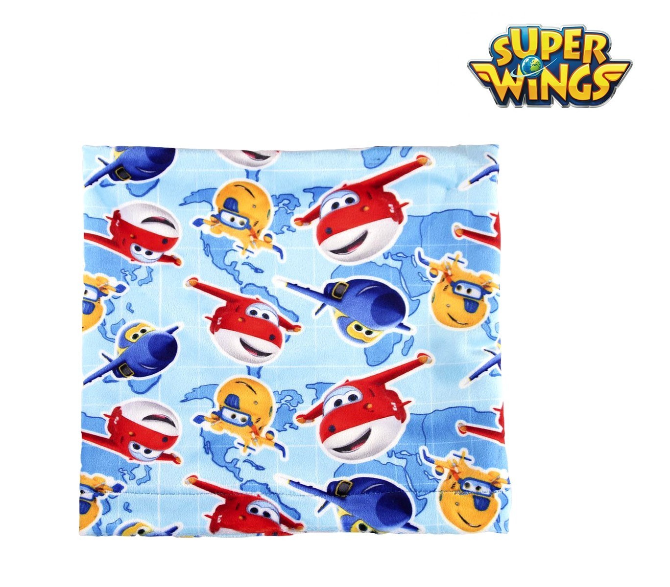 2200002443 Set d'hiver 3 pièces pour enfant SUPER WINGS écharpe bonnet et gants