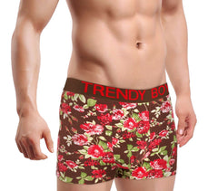 5839 Boxer pour homme modèle EXPLOSIVE FLOWER en 4 couleurs tailles de M au XXXL