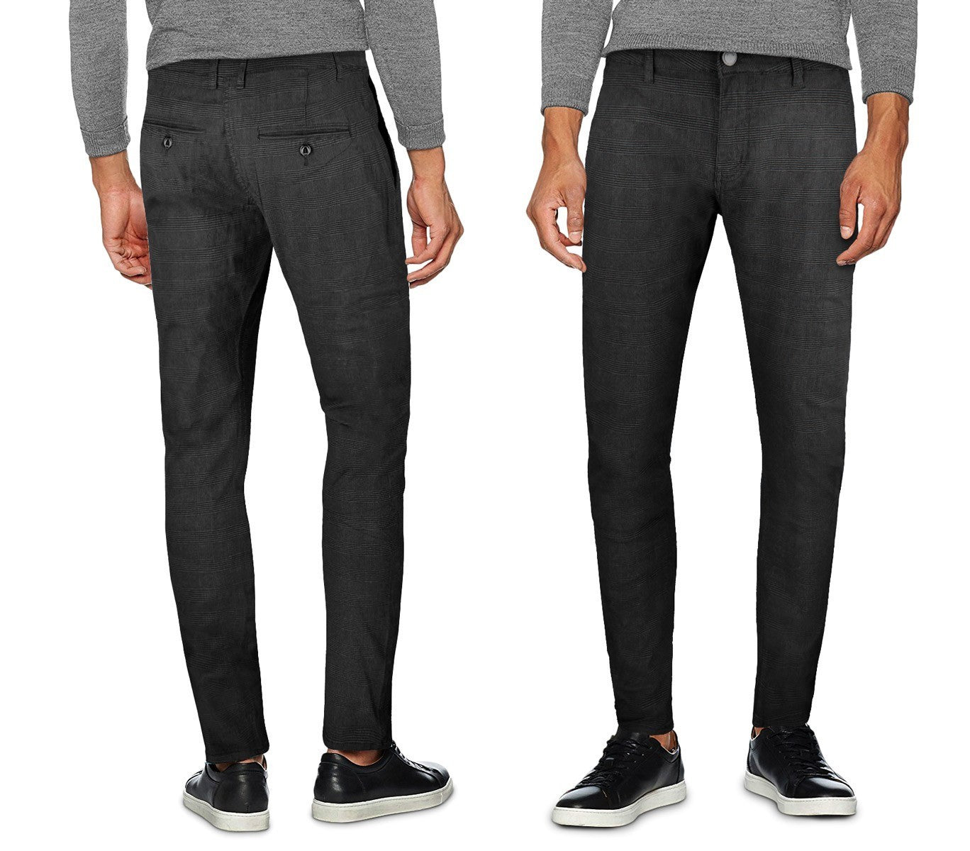 D1126 Pantalon chino slim pour homme 3-D JEANS modèle Ross taille du 44 au 54
