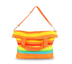 382462 Sac de plage à bandoulière Sabrina Tenori NEW LOOK fantaisie à rayures