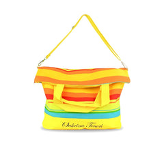 382462 Sac de plage à bandoulière Sabrina Tenori NEW LOOK fantaisie à rayures