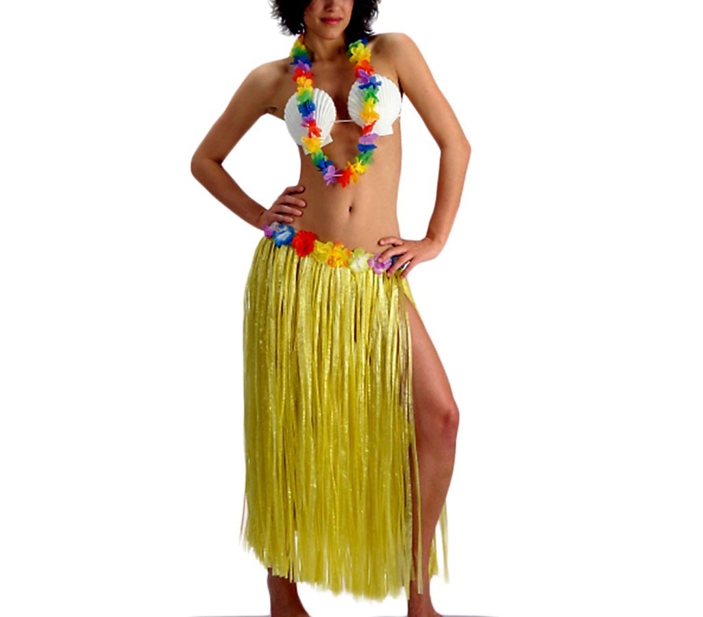 440533 Déguisement de hawaïenne pour femme pour 3 pièces de taille unique