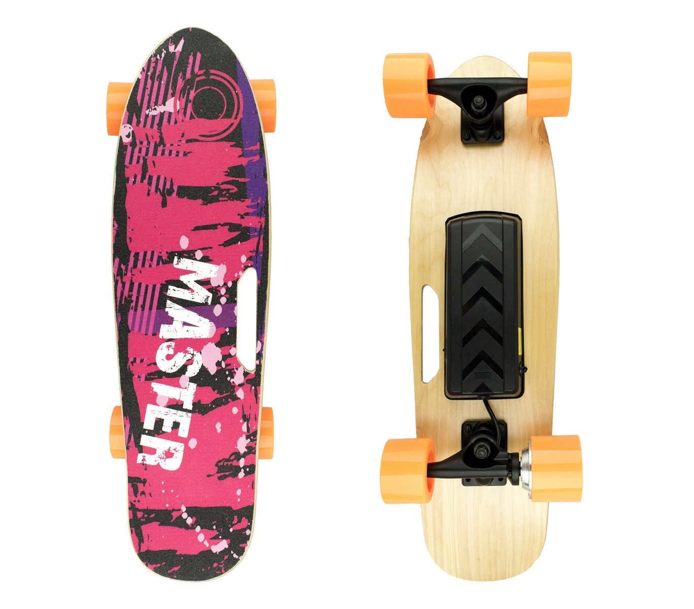 527354 Skateboard électrique 70 cm MASTER avec télécommande sans fil 15 km/h
