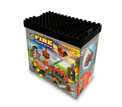 339534 Playset de briques de construction VIGILI DEL FUOCO 67 éléments CIGIOKI
