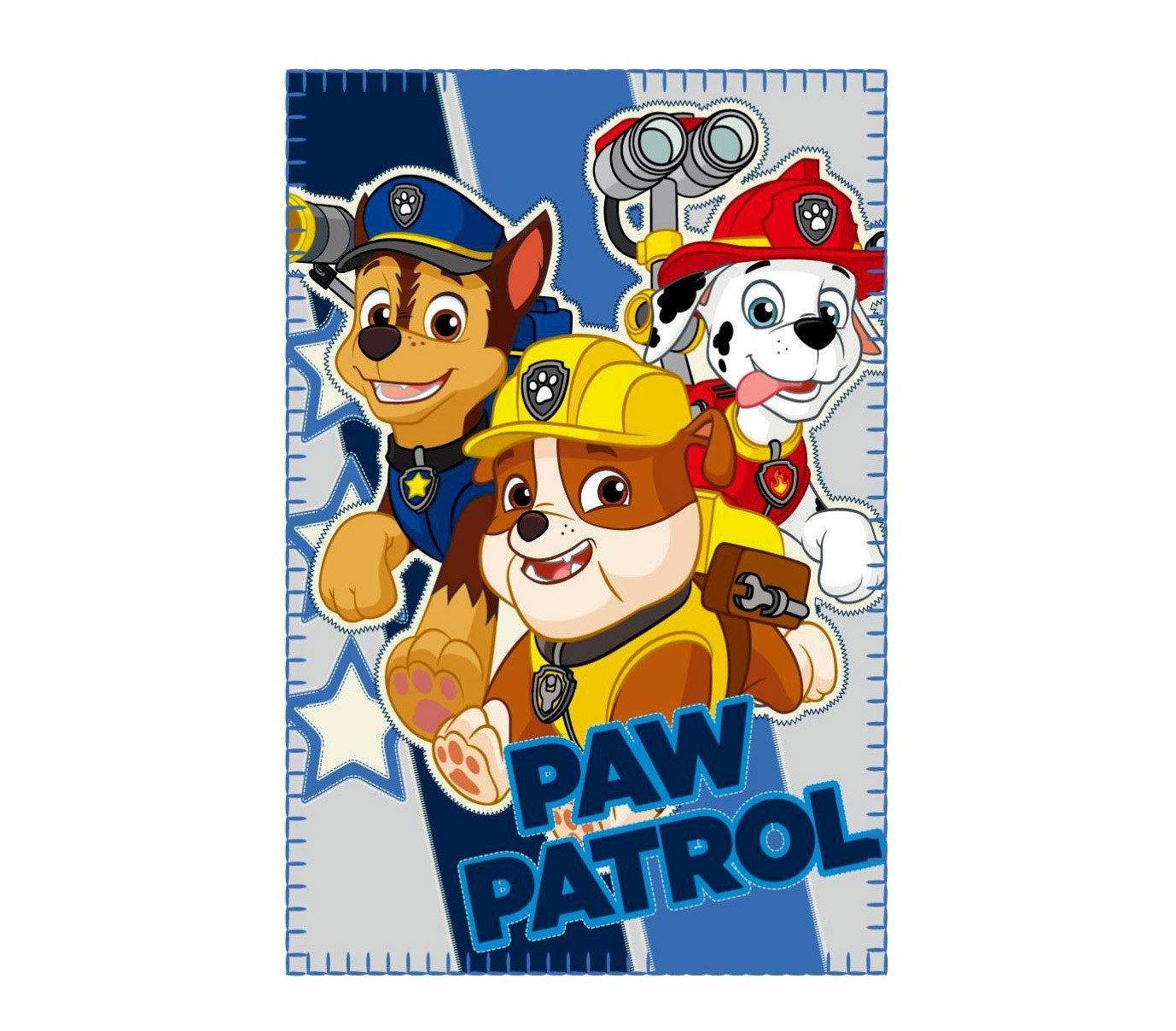 615115 Couverture polaire douce et chaude PAW PATROL 100 x 150 cm