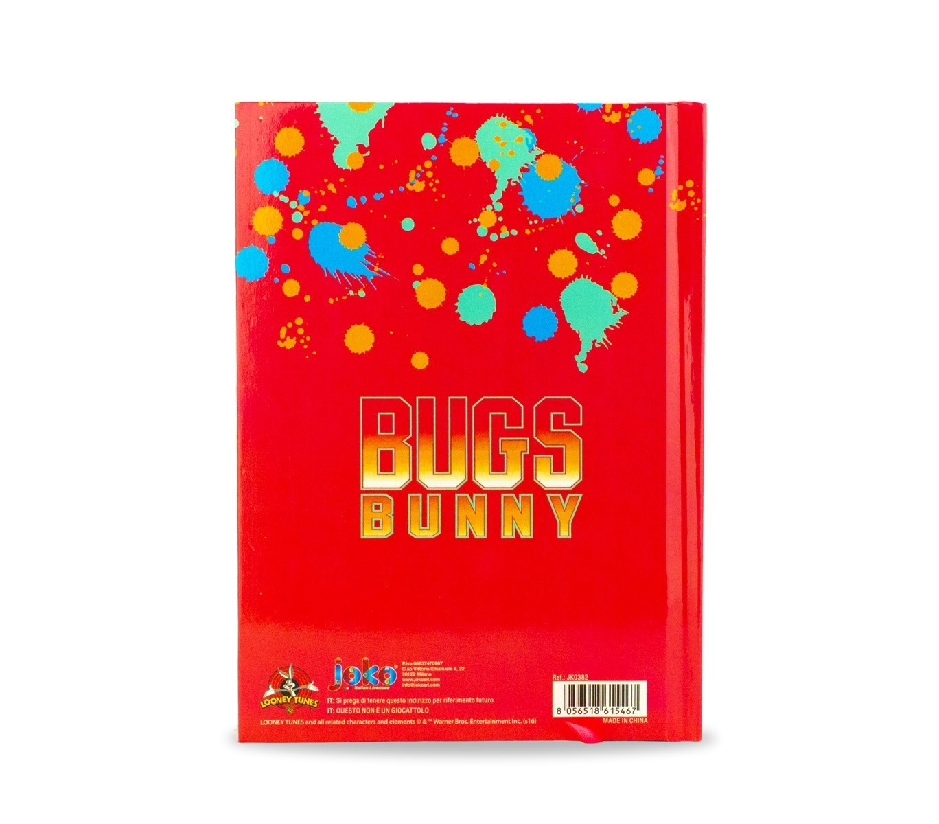 615467 Agenda scolaire 10 mois caractère BUGS BUNNY LOONEY TUNES