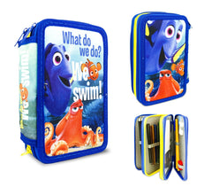 FD16111 Set scolaire Le Monde de Dory sac à dos et trousse 3 compartiments