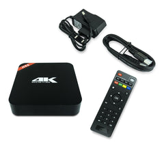 H96 4K HD Smart Box TV Android 5.1 64 Bit avec télécommande et câble HDMI inclus