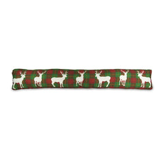 653445 Coussin bas de porte fantaisie noël motif renne 86 x 14 x 5 cm