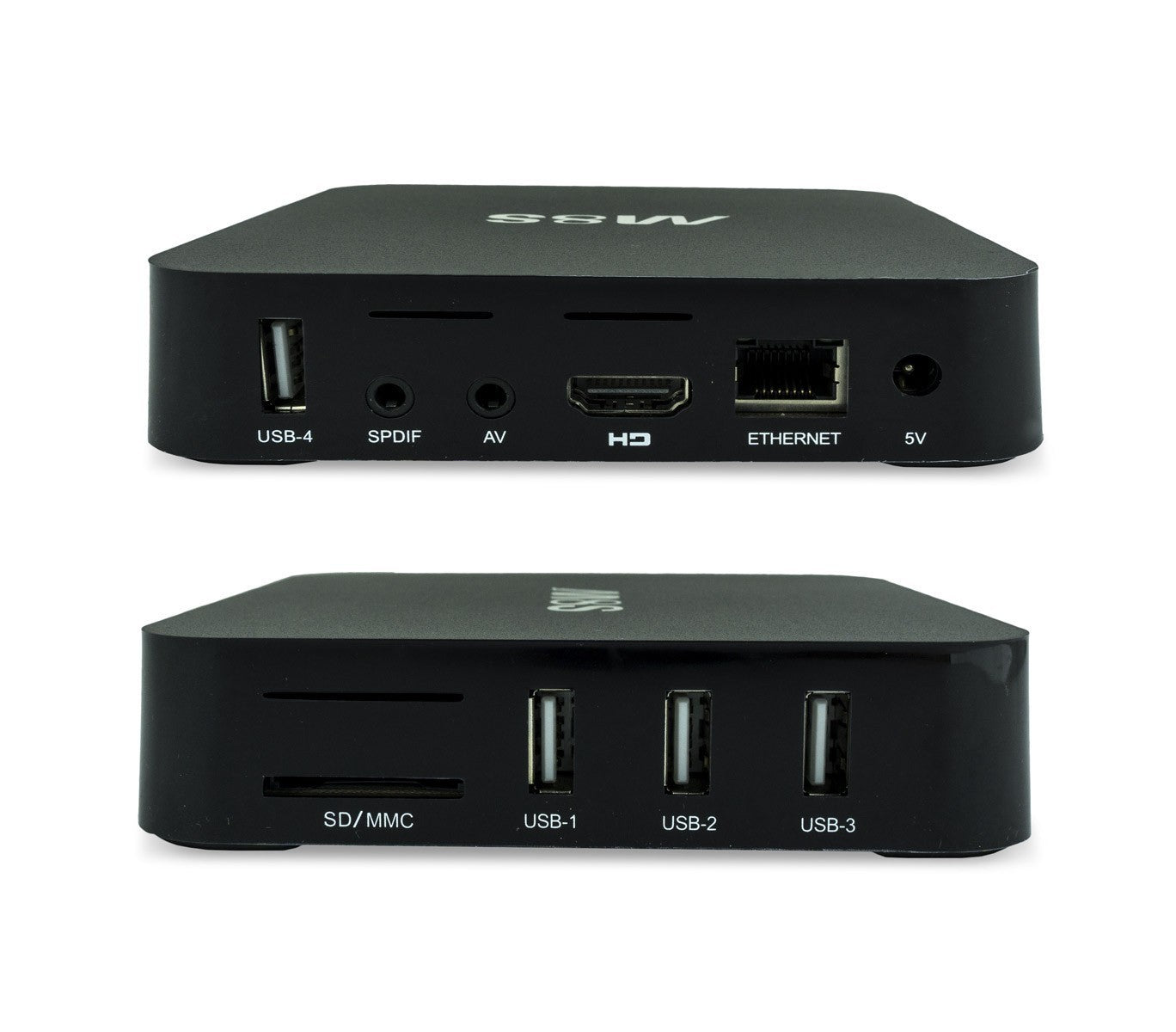 M8S Smart Box TV 4.4 Android avec télécommande et câble HDMI inclus Quad Core