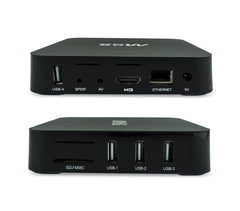 M8S Smart Box TV 4.4 Android avec télécommande et câble HDMI inclus Quad Core