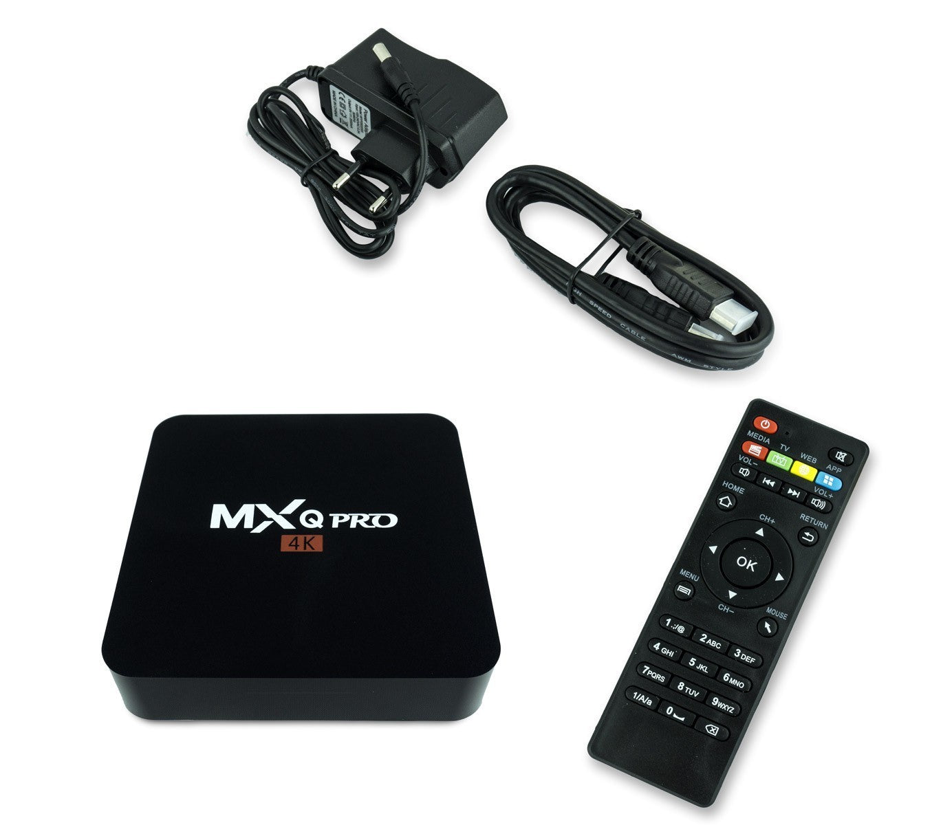 BOX TV MXQ Pro 4K Ultimate Android 6.0 Lollipop Amlogic Quad Core 