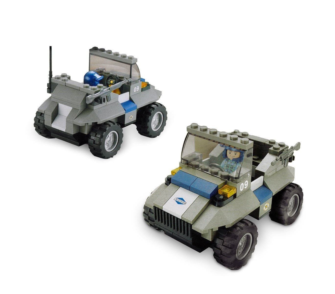 121306 Playset de briques de construction SPECIAL FORCE VEHICLE CIGIOKI 103 pcs