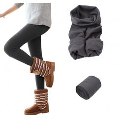 Leggins pour femmes effet thermique, élastique intérieur