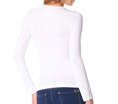 VKA25 Pack de 5 sous-pull modèle Lisa pour femme col en V effet thermique