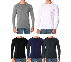 VKA26 Sous-pull ORLANDO  pour homme col rond slim effet thermique