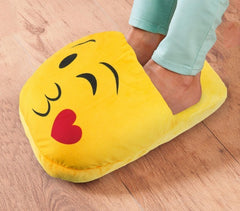 395264 Chausson géant chauffe-pieds émoticône idée cadeau