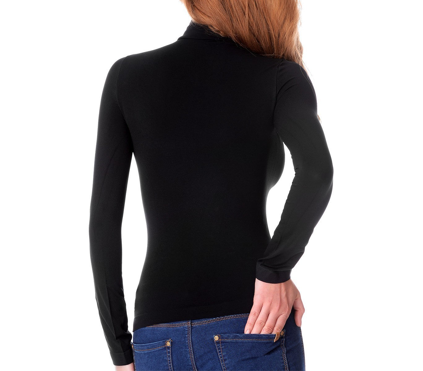 VKA21 Pack de 5 sous-pulls thermiques doublure polaire ass. Nadia col cheminée
