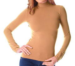 VKA21 Pack de 5 sous-pulls thermiques doublure polaire ass. Nadia col cheminée