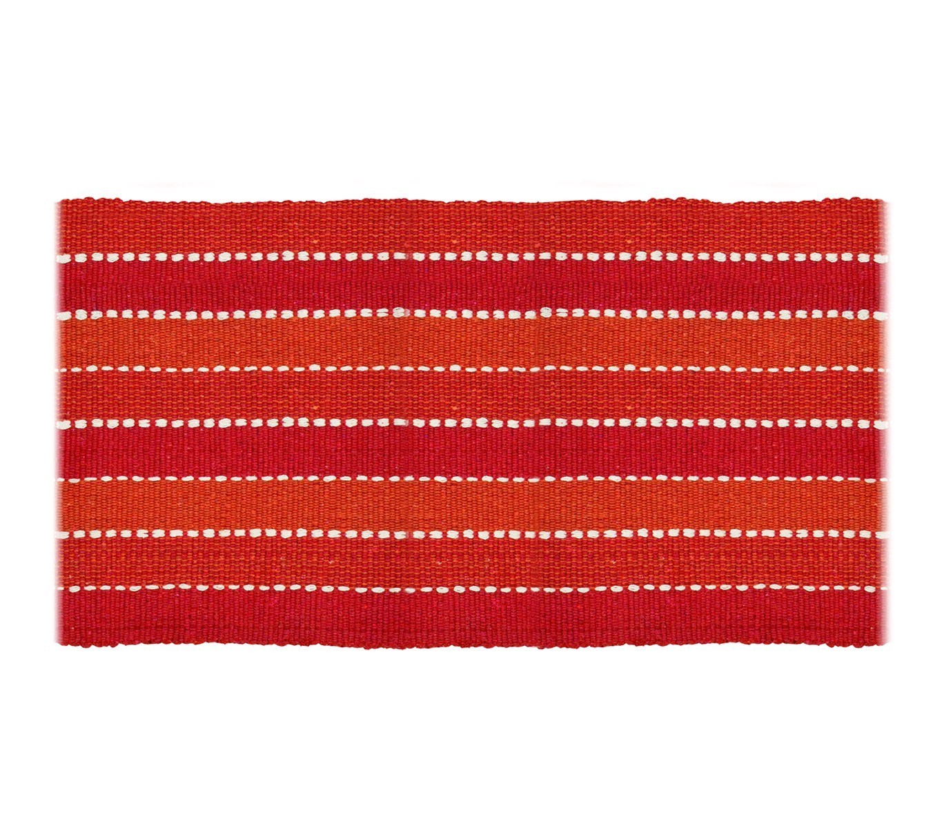 184028 Tapis mod. STRIPES 50 x 140 cm 100% coton idéal salle de bain et cuisine