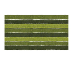 184028 Tapis mod. STRIPES 50 x 140 cm 100% coton idéal salle de bain et cuisine