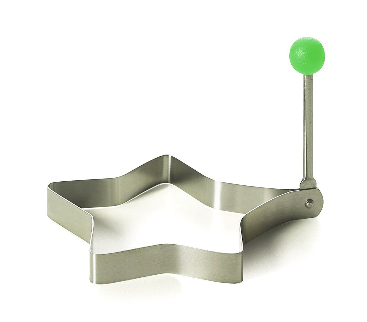 4357 Moule à œufs au plat pour poêle en acier inox 9 x 9 x 1,4 cm