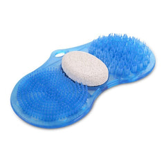 4360 Lave-pieds pour la douche massage exfoliant lissage avec pierre ponce 