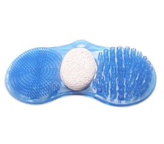 4360 Lave-pieds pour la douche massage exfoliant lissage avec pierre ponce 