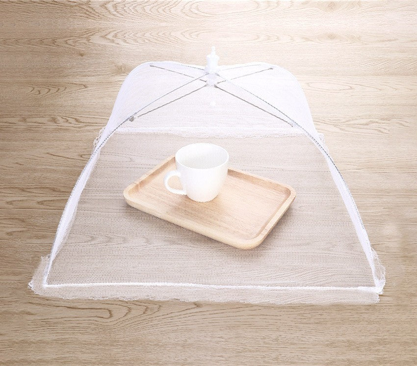 4349 Cloche alimentaire protège-aliments couleur blanche 40 x 28 cm