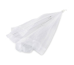 4349 Cloche alimentaire protège-aliments couleur blanche 40 x 28 cm