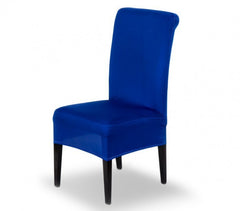 4701 Set de 4 housses de chaise en tissu élastique idéal pour cuisine et salon