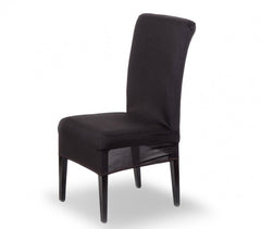4701 Set de 4 housses de chaise en tissu élastique idéal pour cuisine et salon