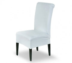 4701 Set de 4 housses de chaise en tissu élastique idéal pour cuisine et salon