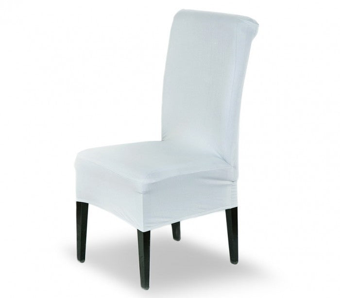 4702 Set de 6 housses de chaise en tissu élastique idéal pour cuisine et salon