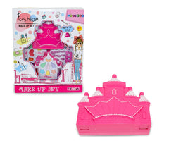 340998 Coffret de maquillage fashion château 3 plateaux avec des accessoires