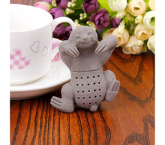 4358 Infuseur à thé en silicone en forme de paresseux pour tasse