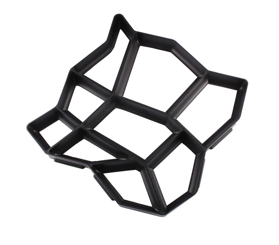4371 Moule à pavé béton pour jardin 42,5 x 42,5 cm matrice pour béton