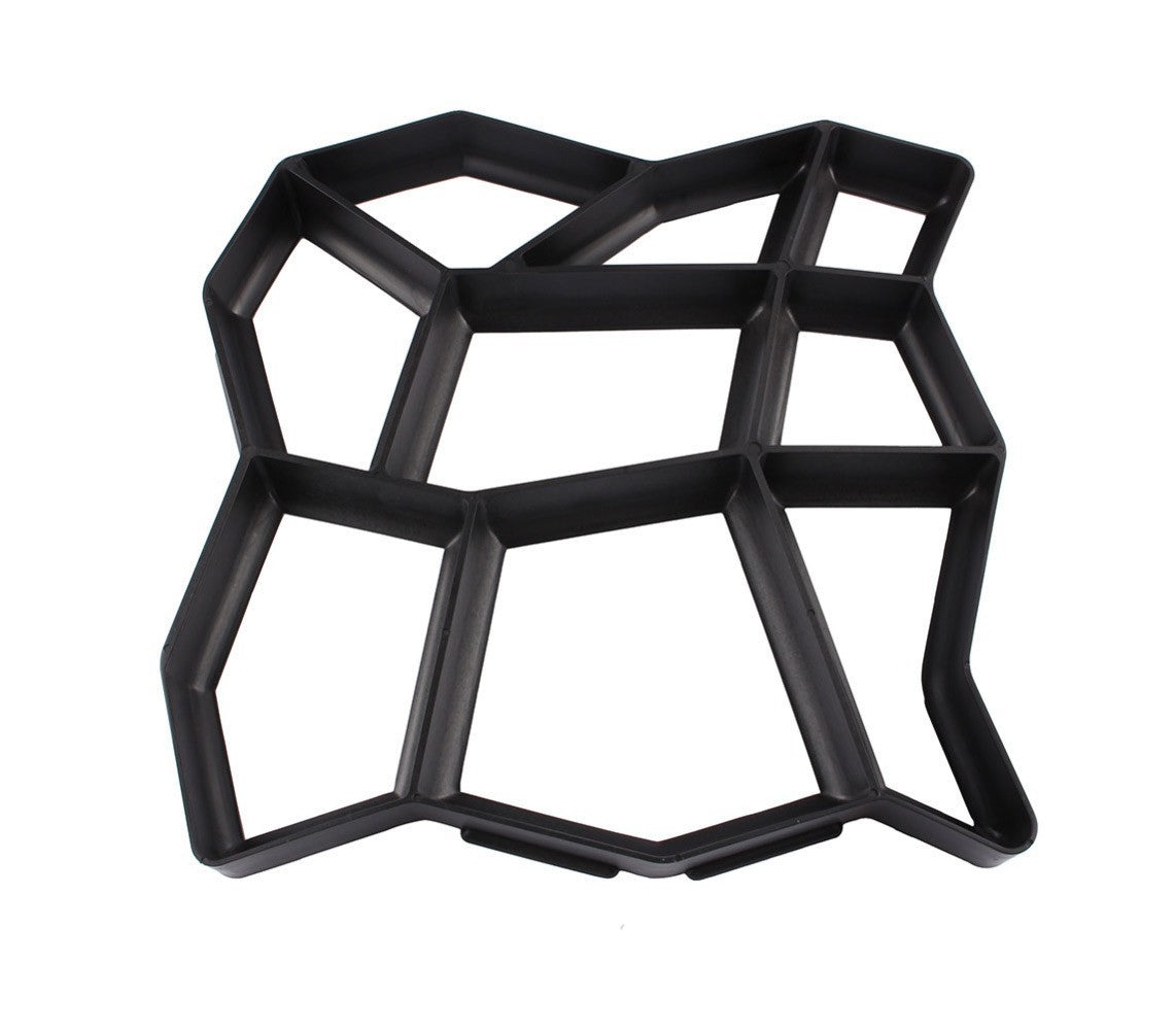4371 Moule à pavé béton pour jardin 42,5 x 42,5 cm matrice pour béton