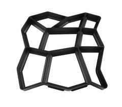 4371 Moule à pavé béton pour jardin 42,5 x 42,5 cm matrice pour béton