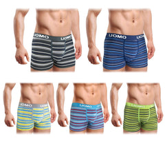 B-104 Pack de 5 boxers rayures pour homme modèle Avantgarde tailles de M au XXXL